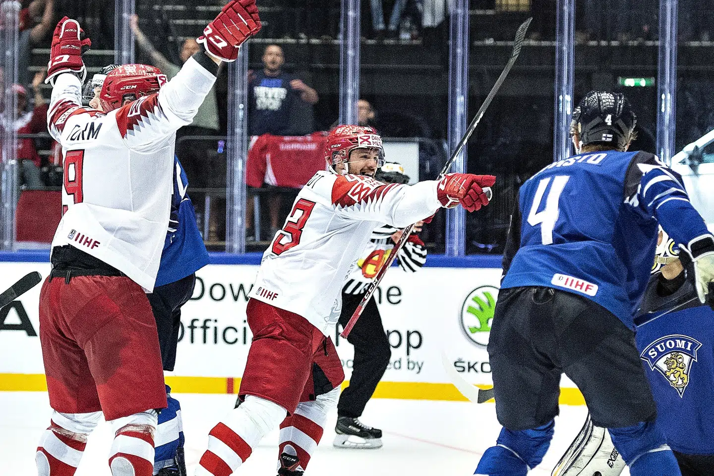 Nichlas Hardt spillede 154 landskampe og huskes formentlig bedst for sit sene sejrsmål mod Finland i Boxen i 2018. Henning Bagger/Ritzau Scanpix