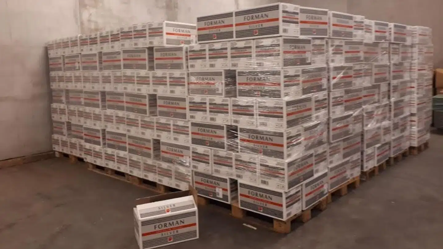 Stor fangst. 15 millioner smuglersmøger beslaglagt.