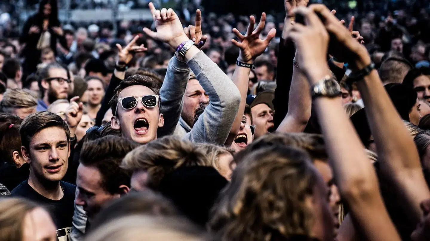 Det handler om at få lavet nogle gode aftaler og passe på hinanden, når man tager på festival som gruppe. Arkivfoto.
