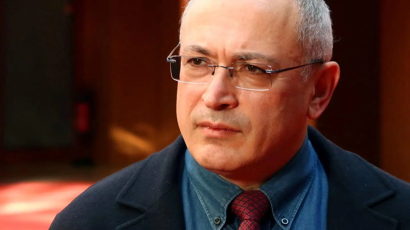 Her ses Mikhail Khodorkovskij i marts 2022.