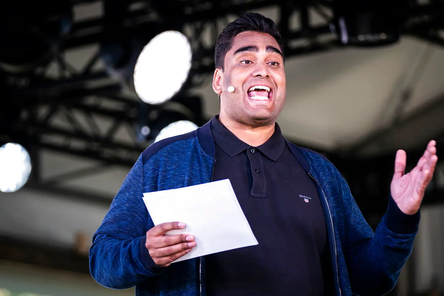 Politisk leder for Frie Grønne, Sikandar Siddique.