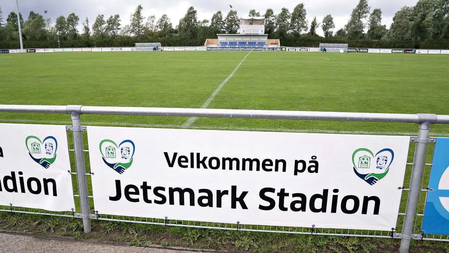 Jetsmark Stadion i Pandrup.