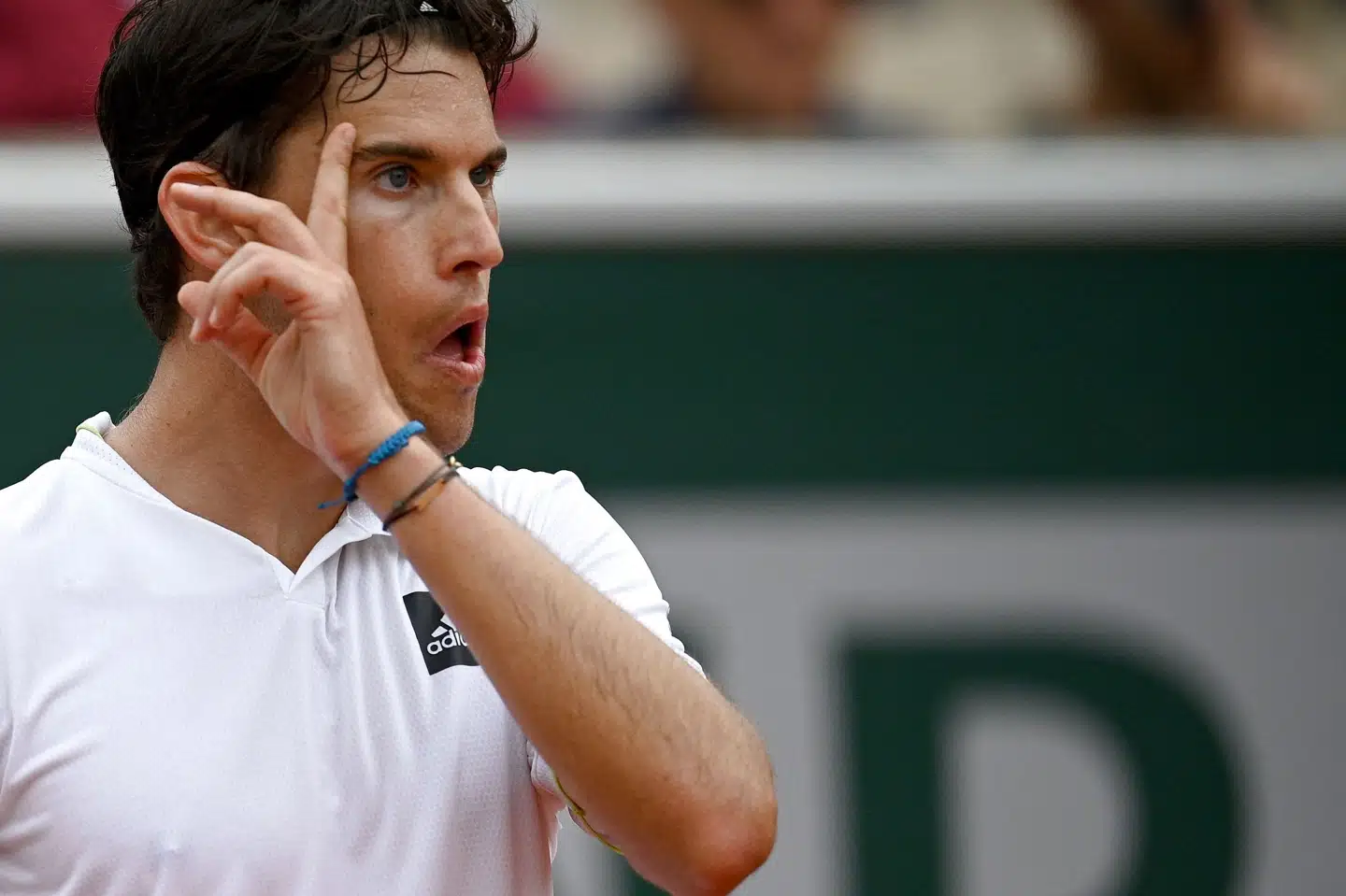 Dominic Thiem har svært ved at få sit spil til at fungere for tiden og tager nu en pause. Christophe Archambault/Ritzau Scanpix