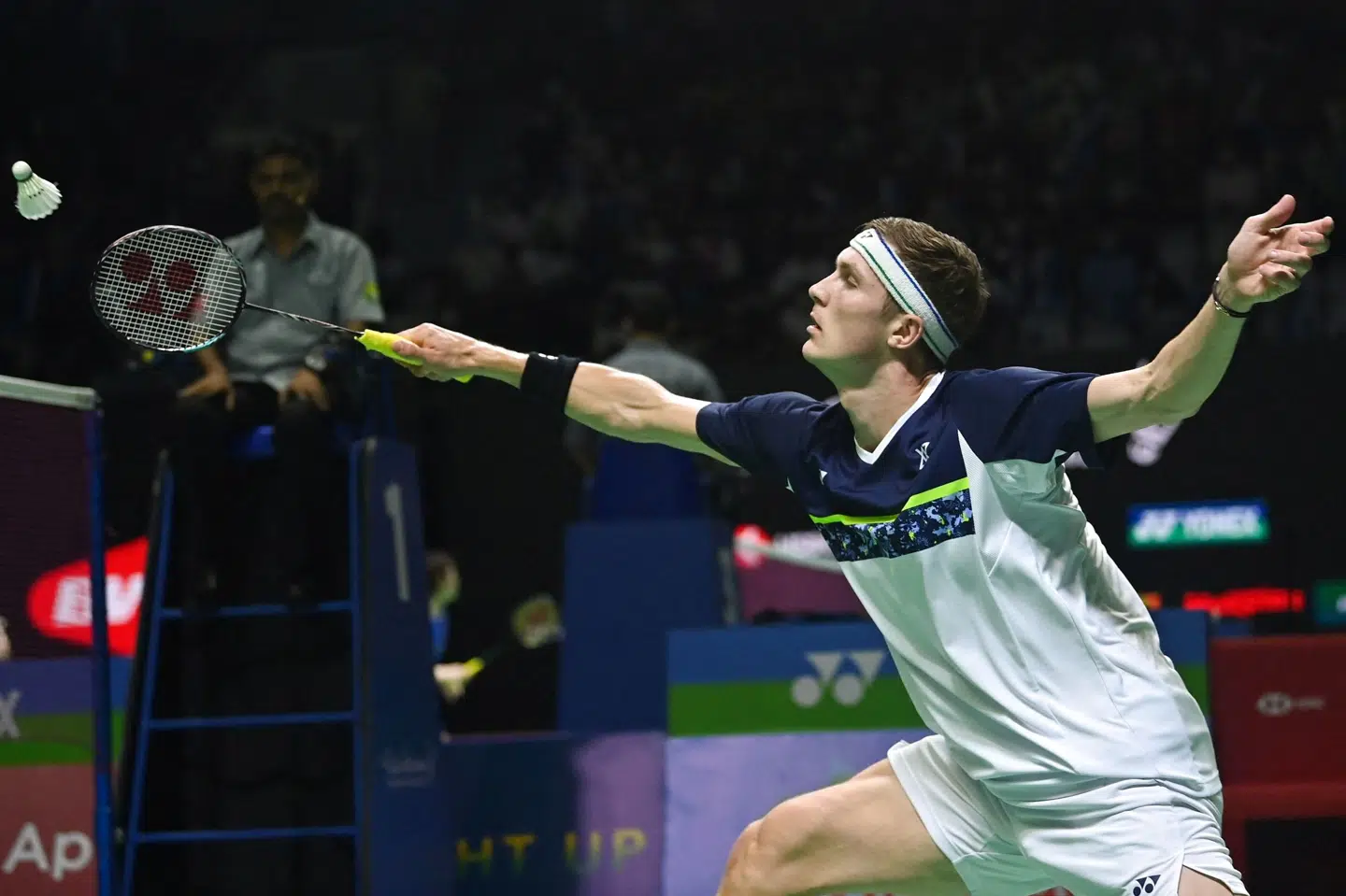 Viktor Axelsen vandt i sidste uge Indonesia Masters og kan være på vej mod anden titel på stribe. (Arkivfoto). Adek Berry/Ritzau Scanpix