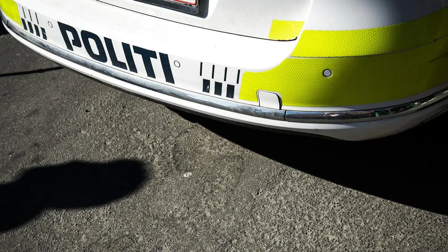 Politiet lavede kontrol tirsdag formiddag.