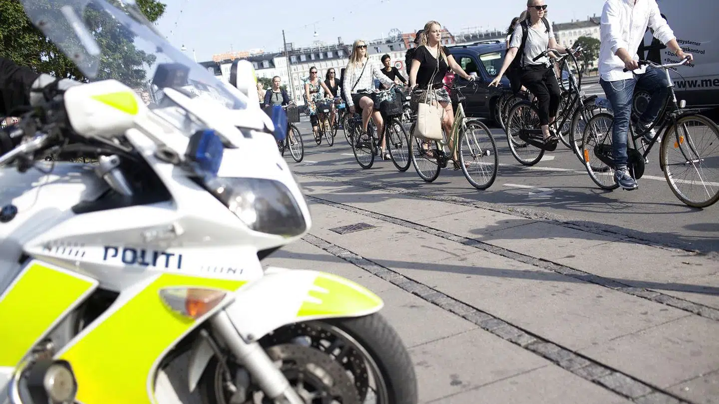 Københavns Politi har i øjeblikket fokus på cyklister og færdselskontroller. Arkivfoto.