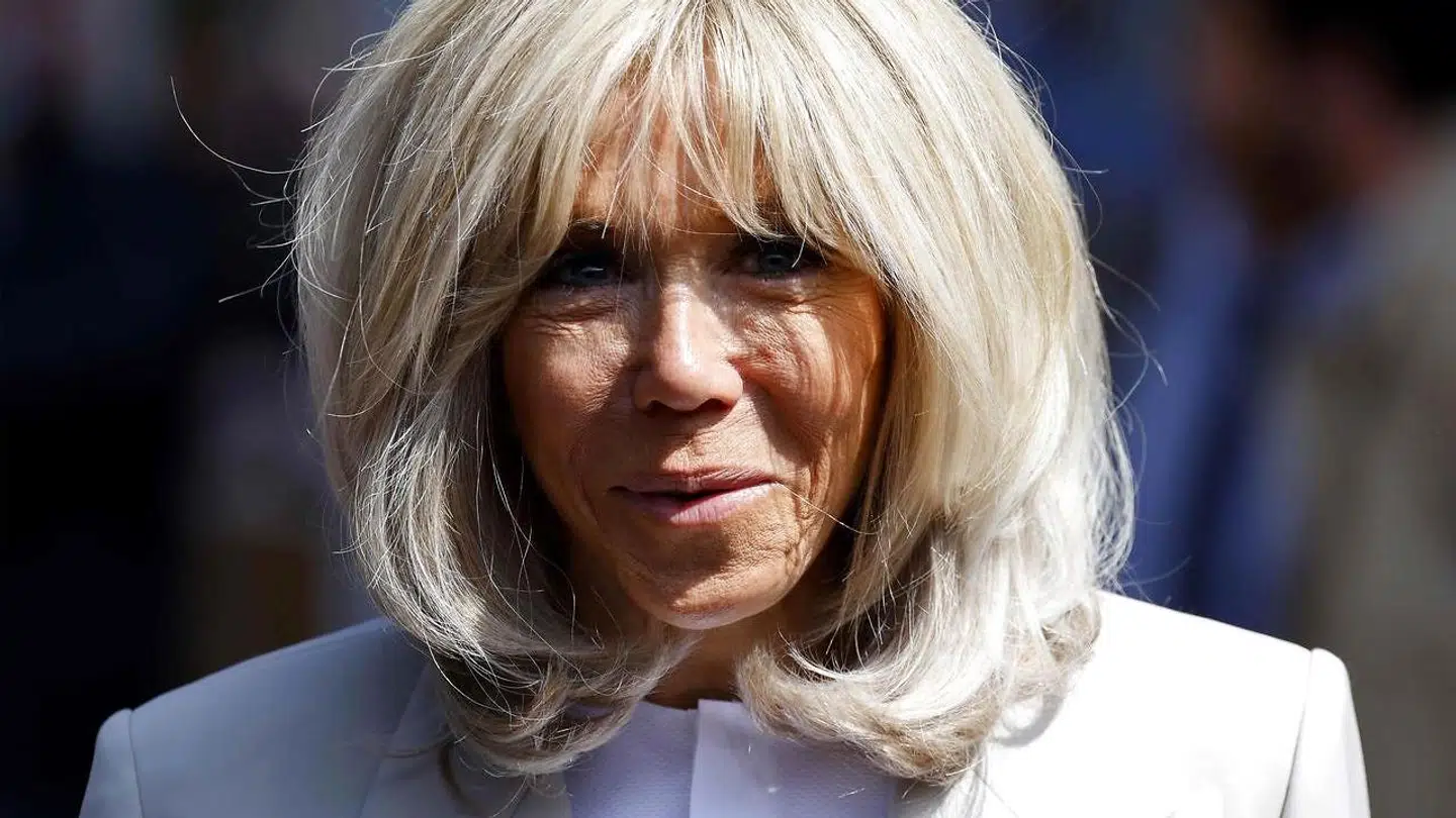 Arkivfoto af Brigitte Macron.