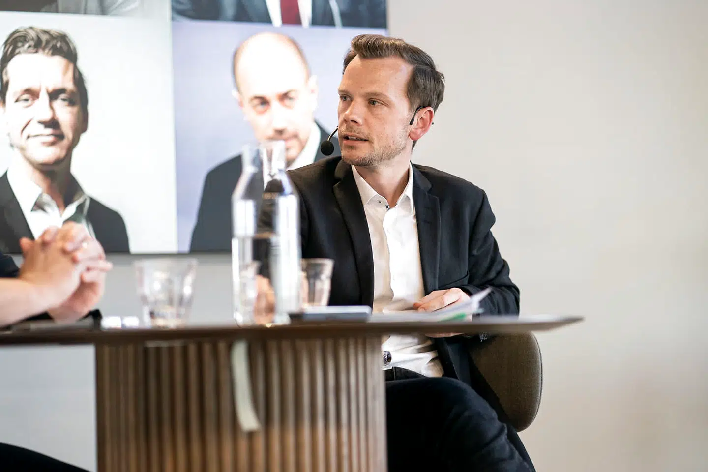 Beskæftigelsesminister Peter Hummelgaard i demokratisk samtale med Tom Jensen hos Berlingske.