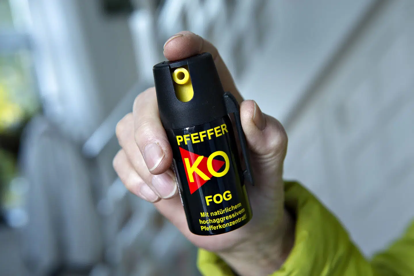 Peberspray er blandt de ulovlige våben, som nogle forsøger at tage med sig ind i Danmark, oplyser Toldstyrelsen. (Arkivfoto). Henning Bagger/Ritzau Scanpix