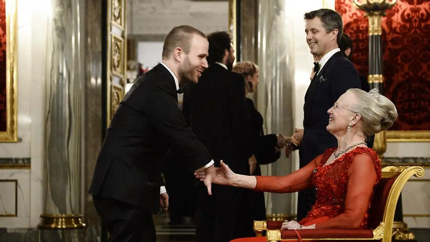 Med sin stjernestatus var Rosenmeier og frue Marleen i 2016 inviteret til bal hos dronning Margrethe og kronprinsparret sammen med andre fra kunst- og kulturlivet.