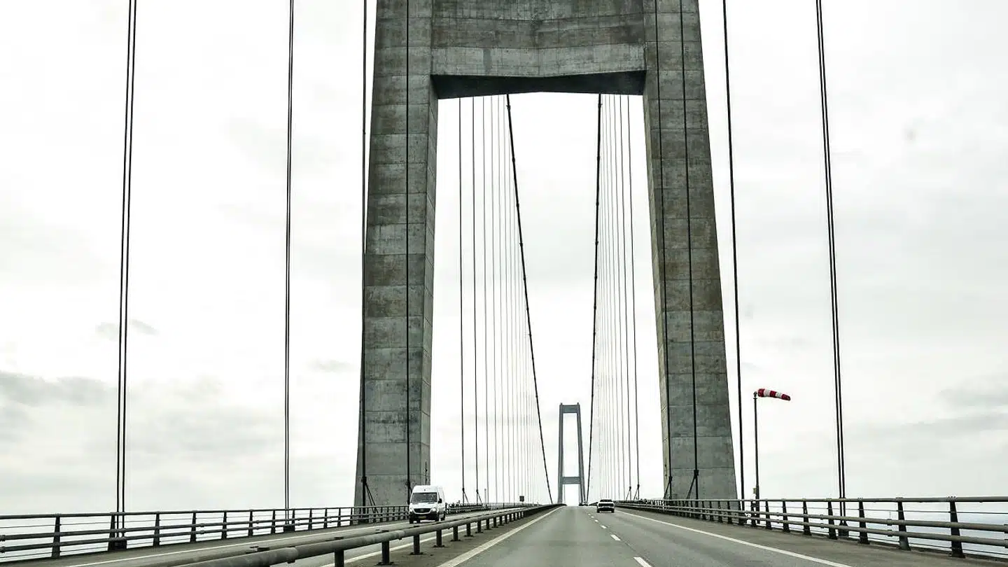 Der er risiko for køkaos og trængsel på Storebæltsbroen og de sjællanske landeveje lørdag, når motionscykelløbet 'Tour de Storebælt' bliver afholdt. (Arkivfoto)