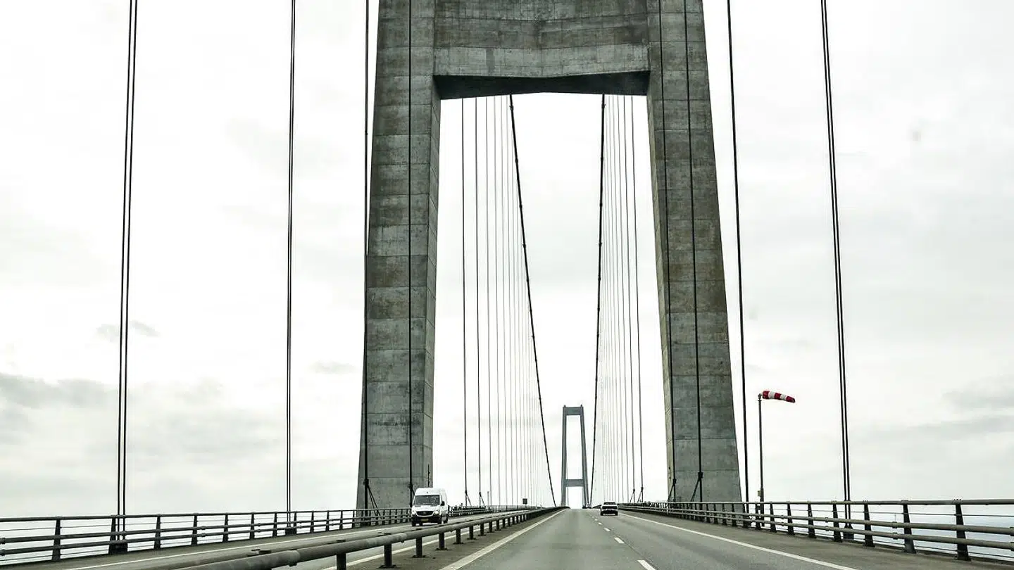 Der er risiko for køkaos og trængsel på Storebæltsbroen og de sjællanske landeveje lørdag, når motionscykelløbet 'Tour de Storebælt' bliver afholdt. (Arkivfoto)