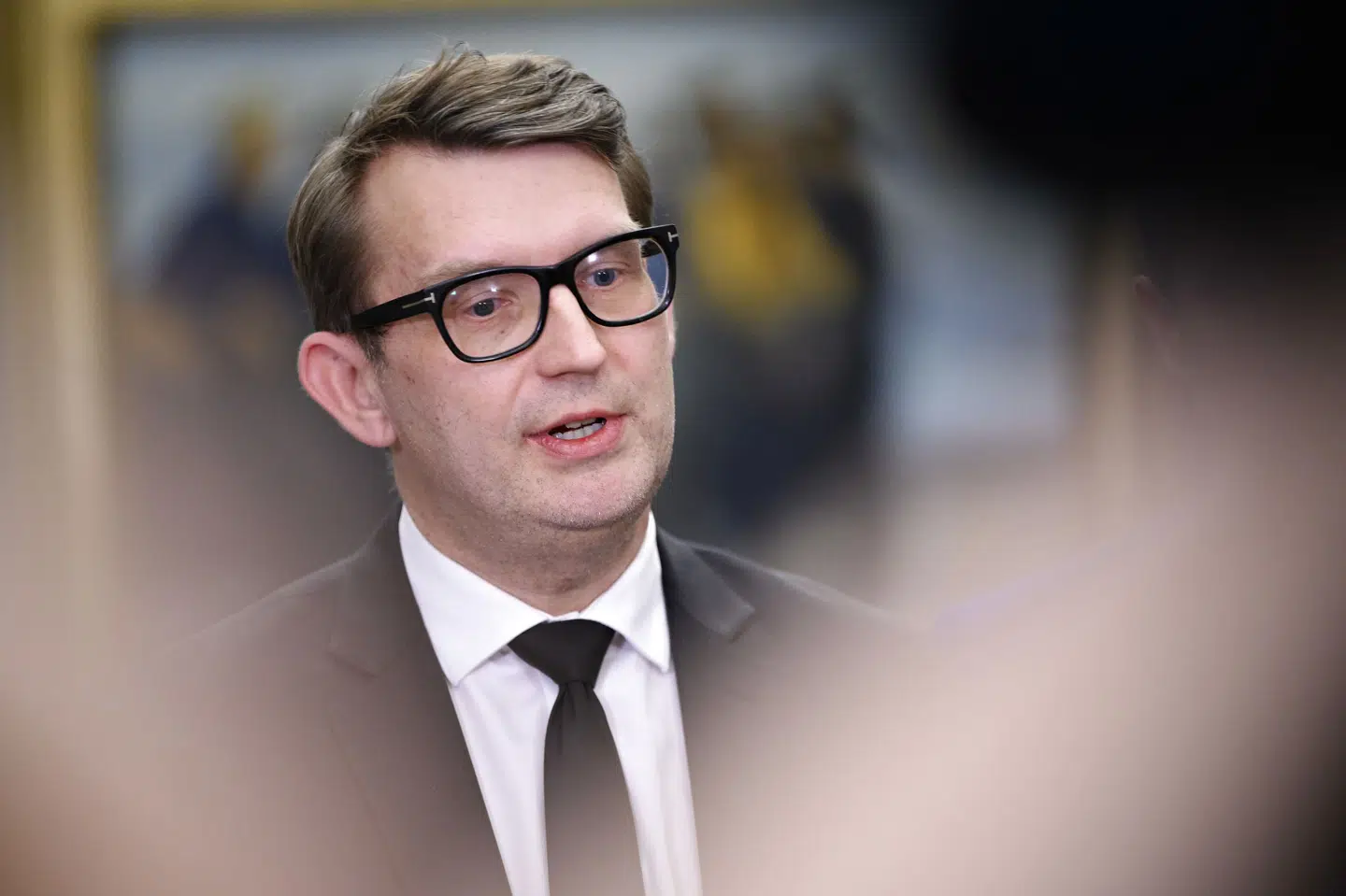 Venstre og Konservative kræver skattelettelser for 1,3 milliarder kroner om året for at gå med i en grøn skattereform. Finanspolitisk ordfører Troels Lund Poulsen, (V). (Arkivfoto) Philip Davali/Ritzau Scanpix