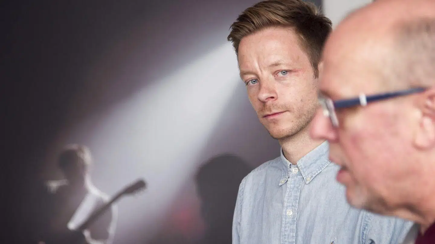 ARKIV. Claus Visbye har tidligere været formand for Skanderborg Festival, som her til pressemøde for festivalen i 2013. I dag er han direktør for koncertarrangørvirksomheden Horsens & Friends.