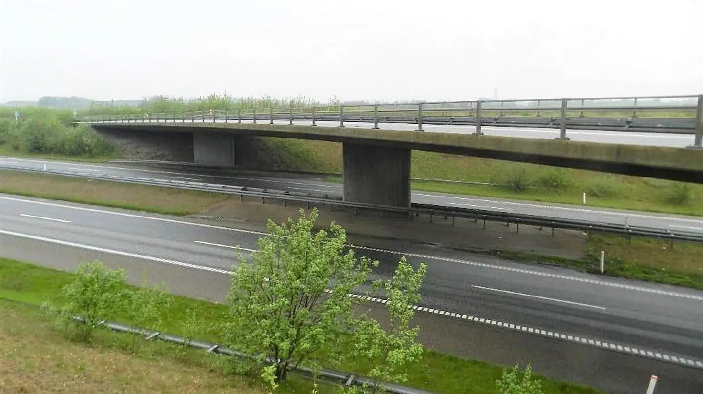 Broen skal have fikset sin fugekonstruktion. Foto: Vejdirektoratet.