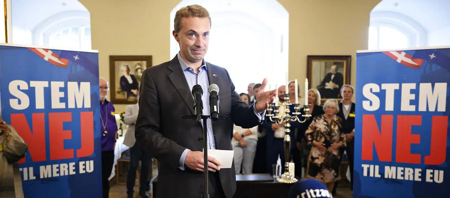 Dansk Folkepartis formand, Morten Messerschmidt.