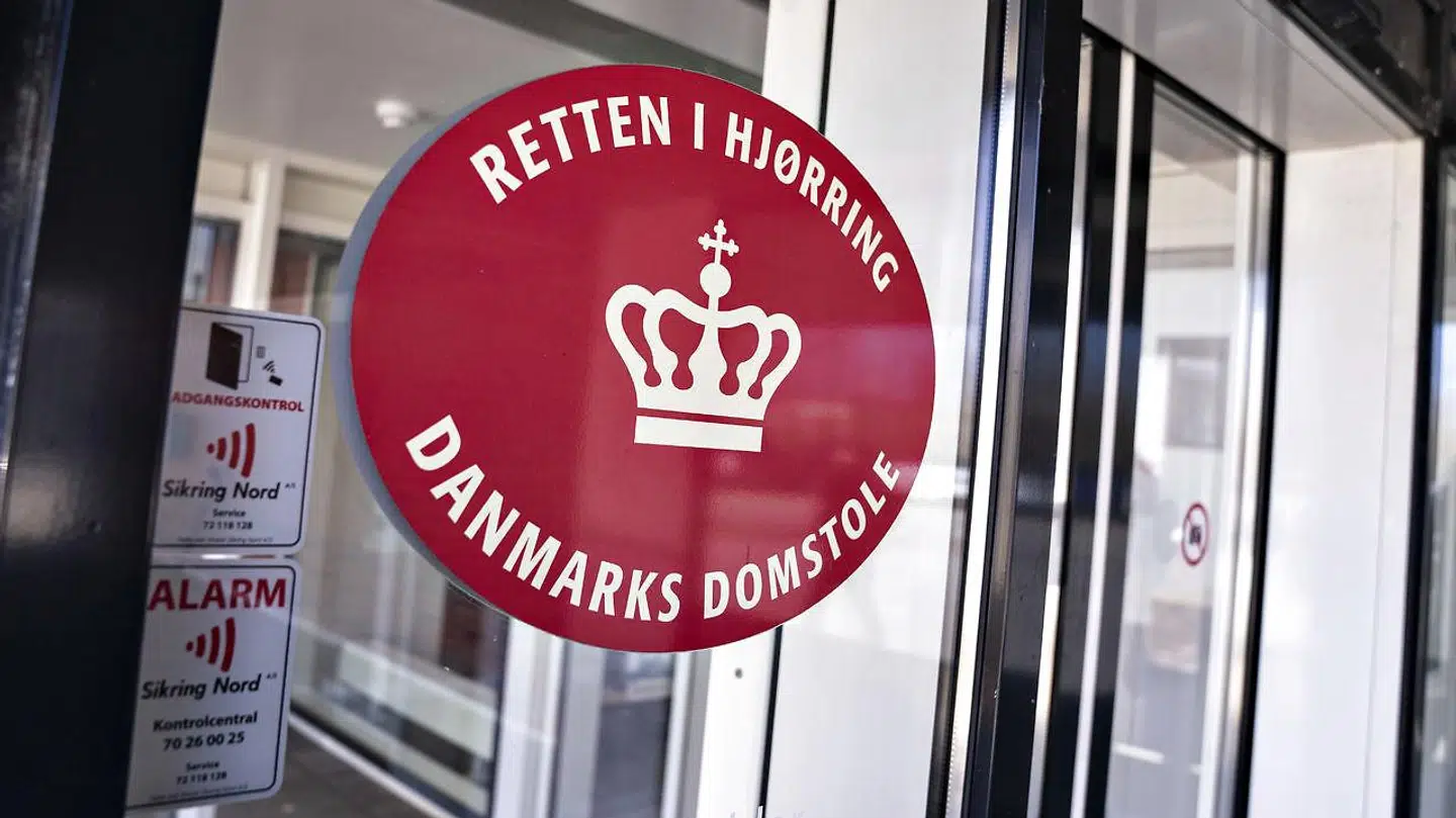 Retten i Hjørring. Arkivfoto.