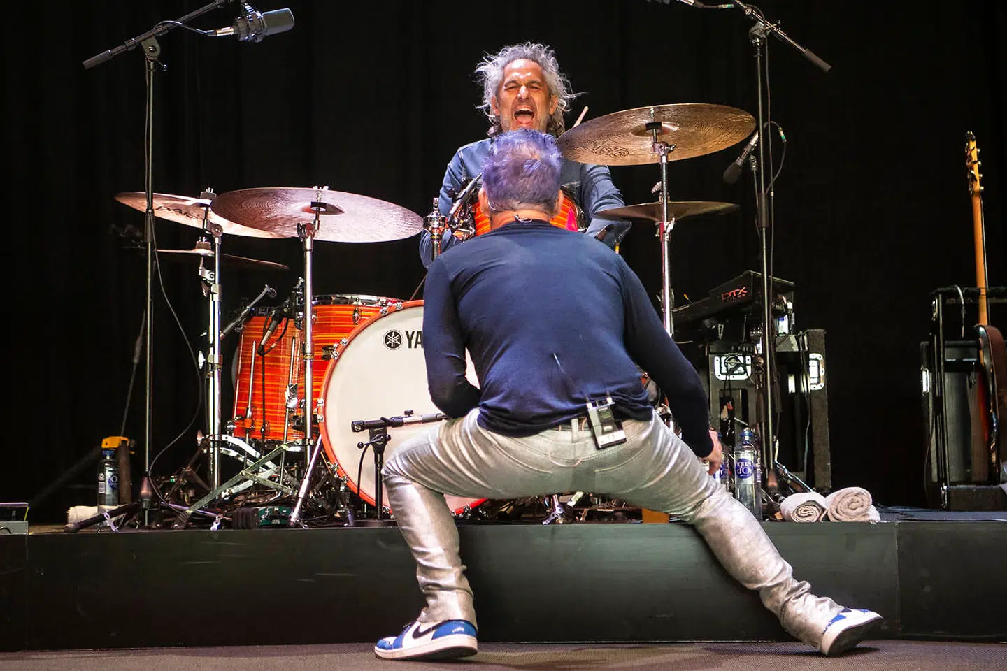 Thomas Helmig og Hvidt Flag var dagens overraskelse til NorthSide i Nova. på NorthSide fredag d. 3. juni 2022 i Aarhus.. (Foto: Helle Arensbak/Ritzau Scanpix)