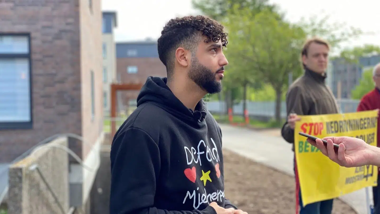 Ibrahim El-Hassen er del af gruppen 'Almen Modstand', der kæmper mod nedrivning af boliger i Vollsmose.