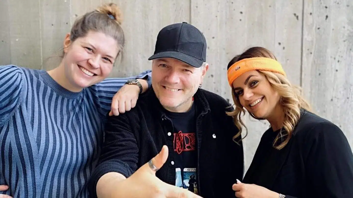 Lotte Friis, Knud Lind og Louise Deruginsky.