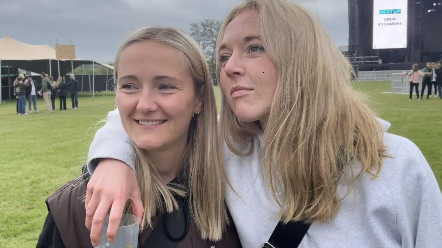 Veninderne Emilie og Cecilie.