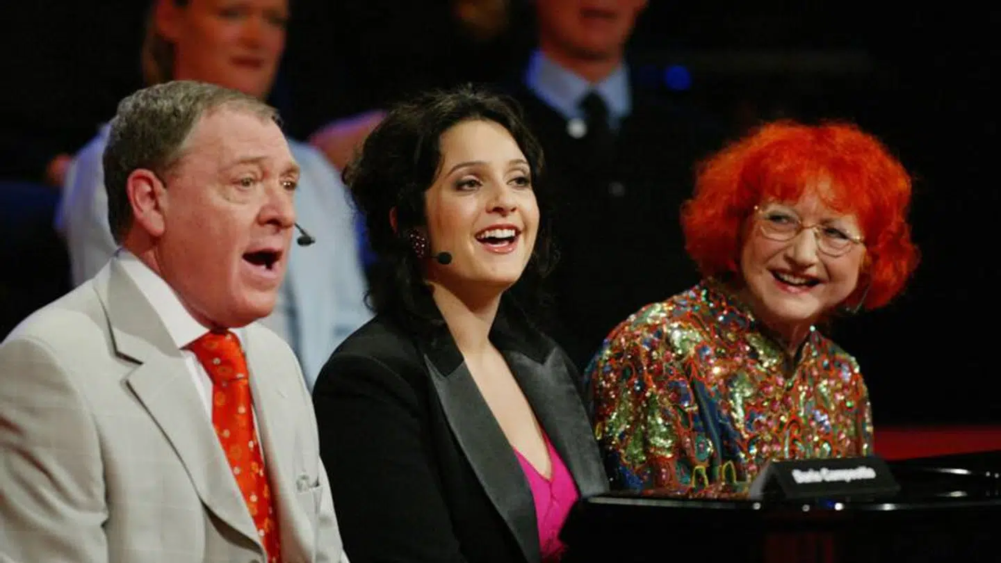 Sascha Dupont i 'Hit med sangen' sammen med Dario Campeotto og Jytte Abildstrøm.