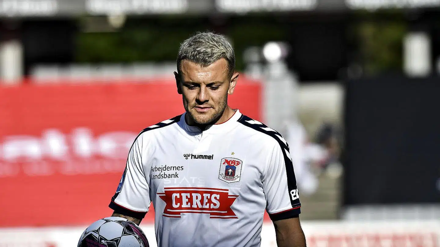 Jack Wilshere nåede at spille 14 kampe for AGF i foråret med tre assist til følge. Han afviser ikke at tage endnu en omgang i Aarhus.