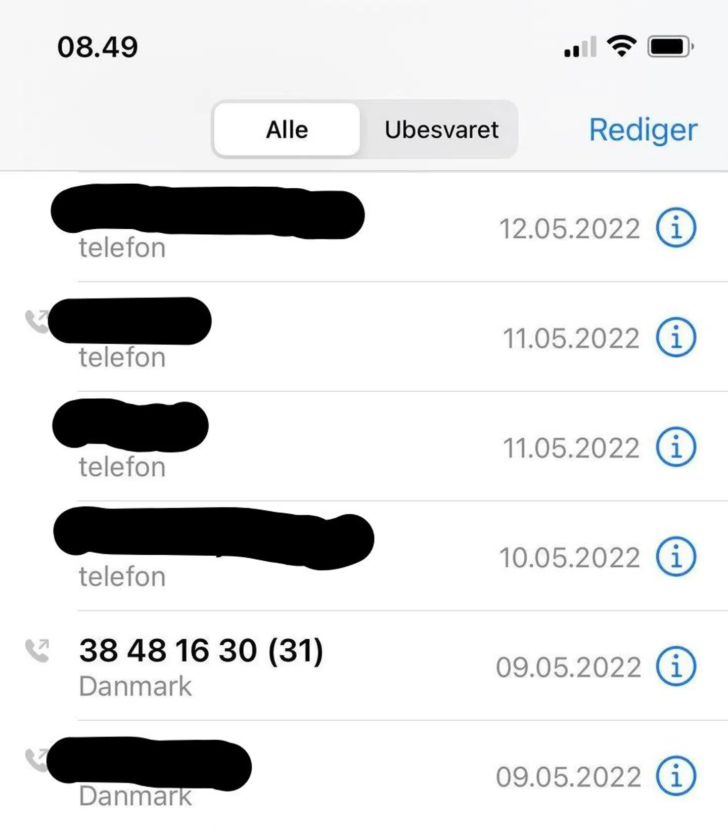 Eva Trautner Beck har forsøgt at ringe 31 gange til Ticketmaster.