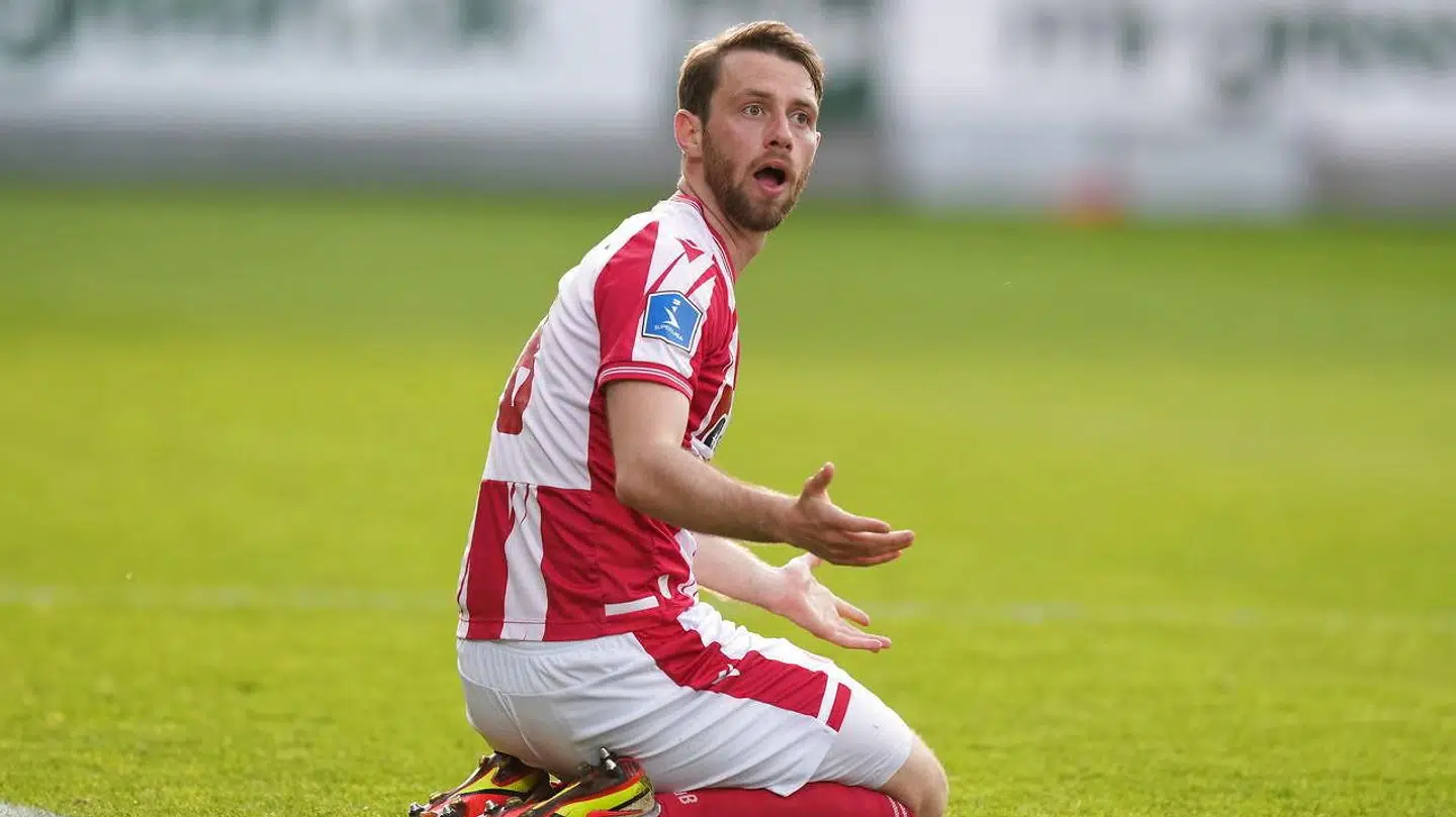 Det blev nedtur for Louka Prip og resten af AaB, der tabte Europa Play Off-kampen til Viborg.