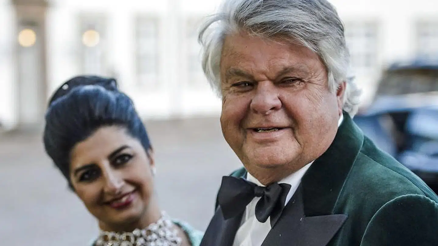 Christian Kjær og Susan Astani i 2015, da de skulle til fest i Kongehuset.