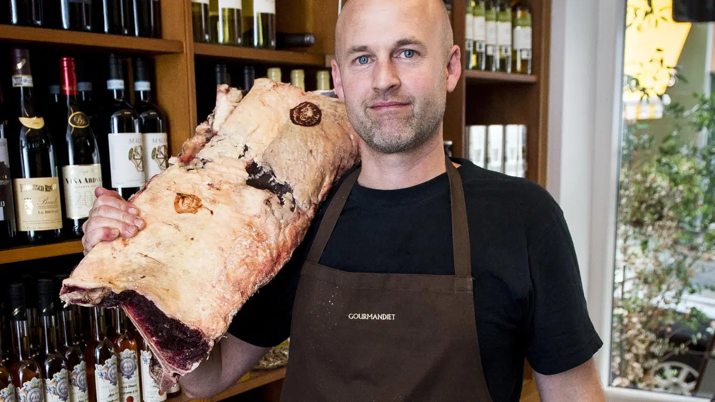 Peter Steen Andersen er direktør i forretningen, der nu lukker. Foto: Simon Skipper/Ritzau Scanpix