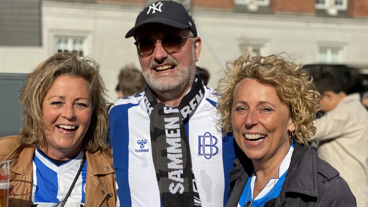 Tina Schiøt, Stig Pilely og Mette Poulsen havde en fantastisk oplevelse på Flakhaven, men de var også skuffet. Foto: Jeppe Kanstrup