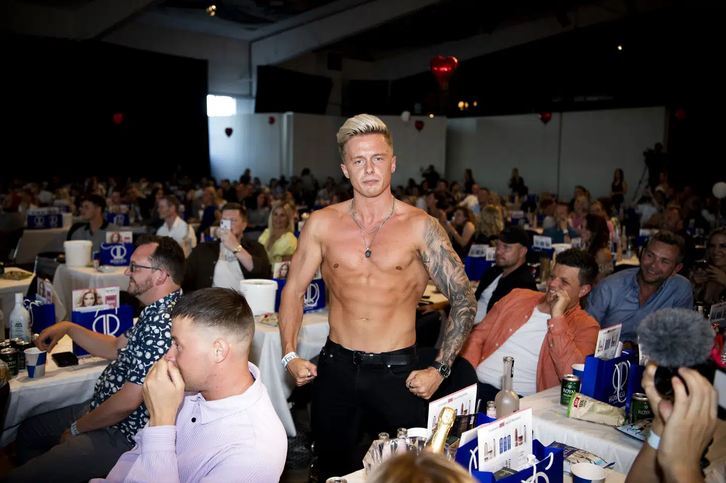 Teitur Skoubo under 8. udgave af Reality Awards på Docken i København tilbage i juni sidste år. (Arkivfoto) Anthon Unger/Ritzau Scanpix