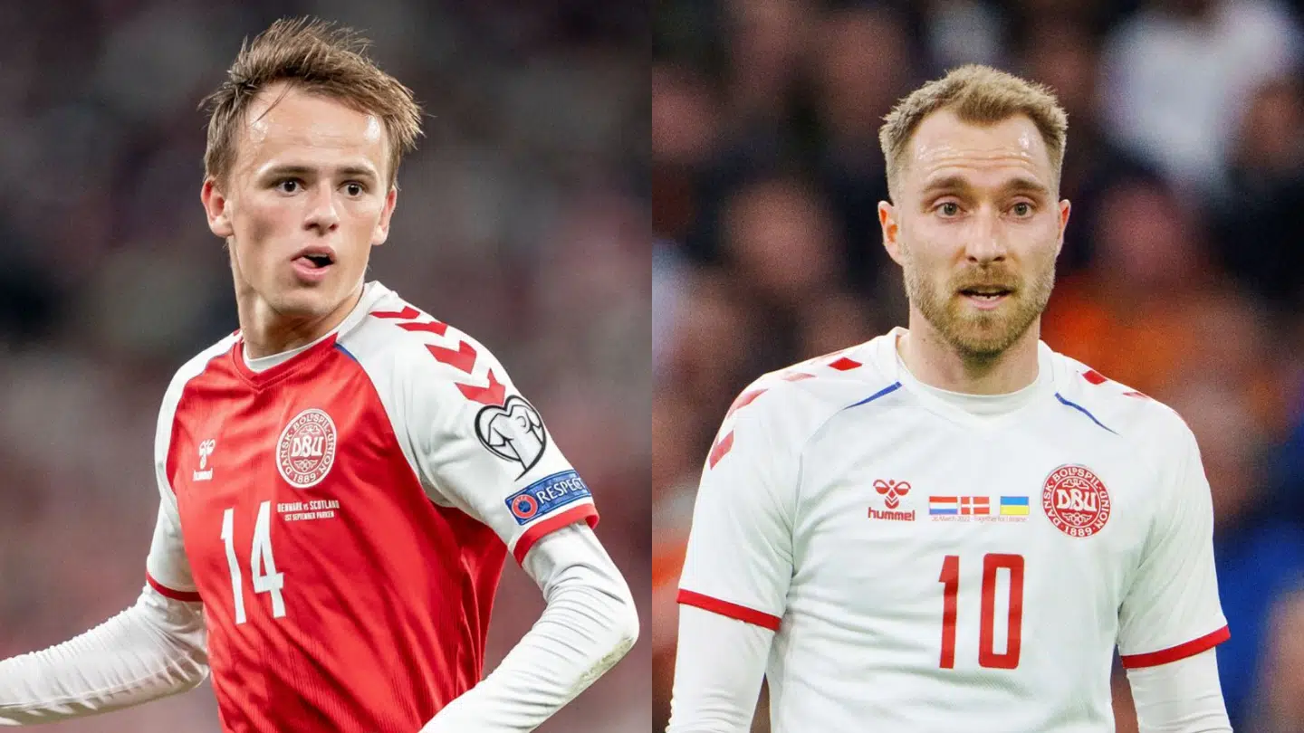 Mikkel Damsgaard, Christian Eriksen eller begge på samme tid?
