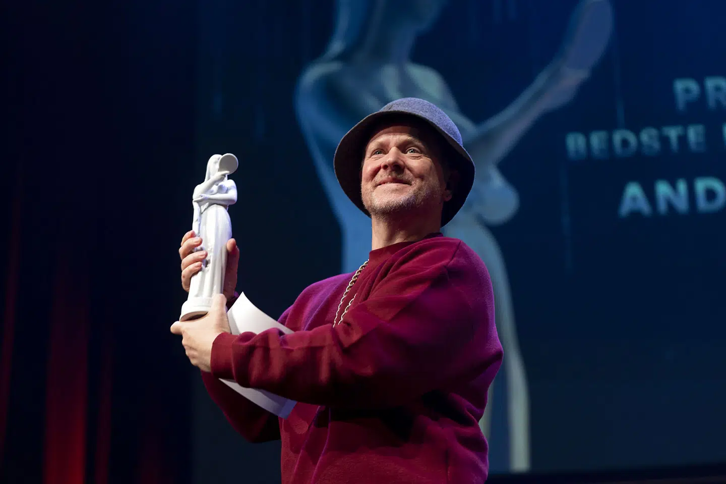 Anders Matthesen, der modtog en Bodil for bedste mandlige hovedrolle for Ternet Ninja 2 i marts, har hovedrollen i Netflix-filmen Toscana. (Arkivfoto). Claus Bech/Ritzau Scanpix