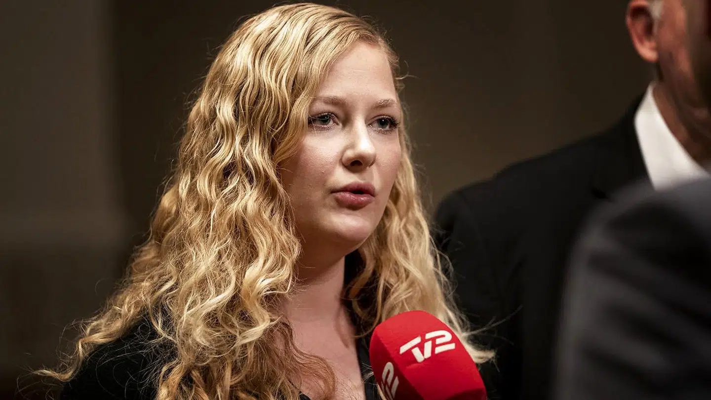 Her ses Anne Valentina Berthelsen, der er SF's transportordfører.