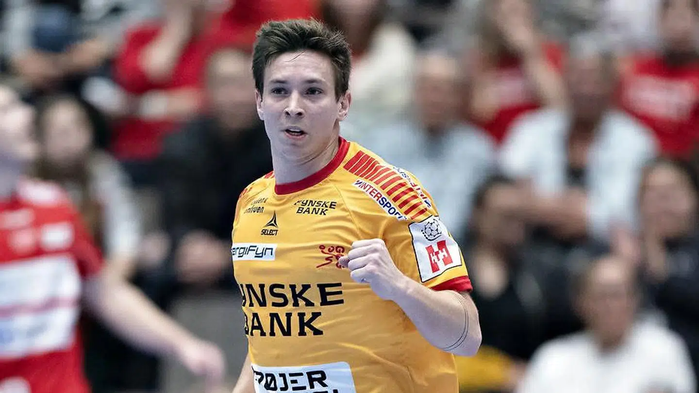 Nora Mørk danner par med GOGs Jerry Tollbring.