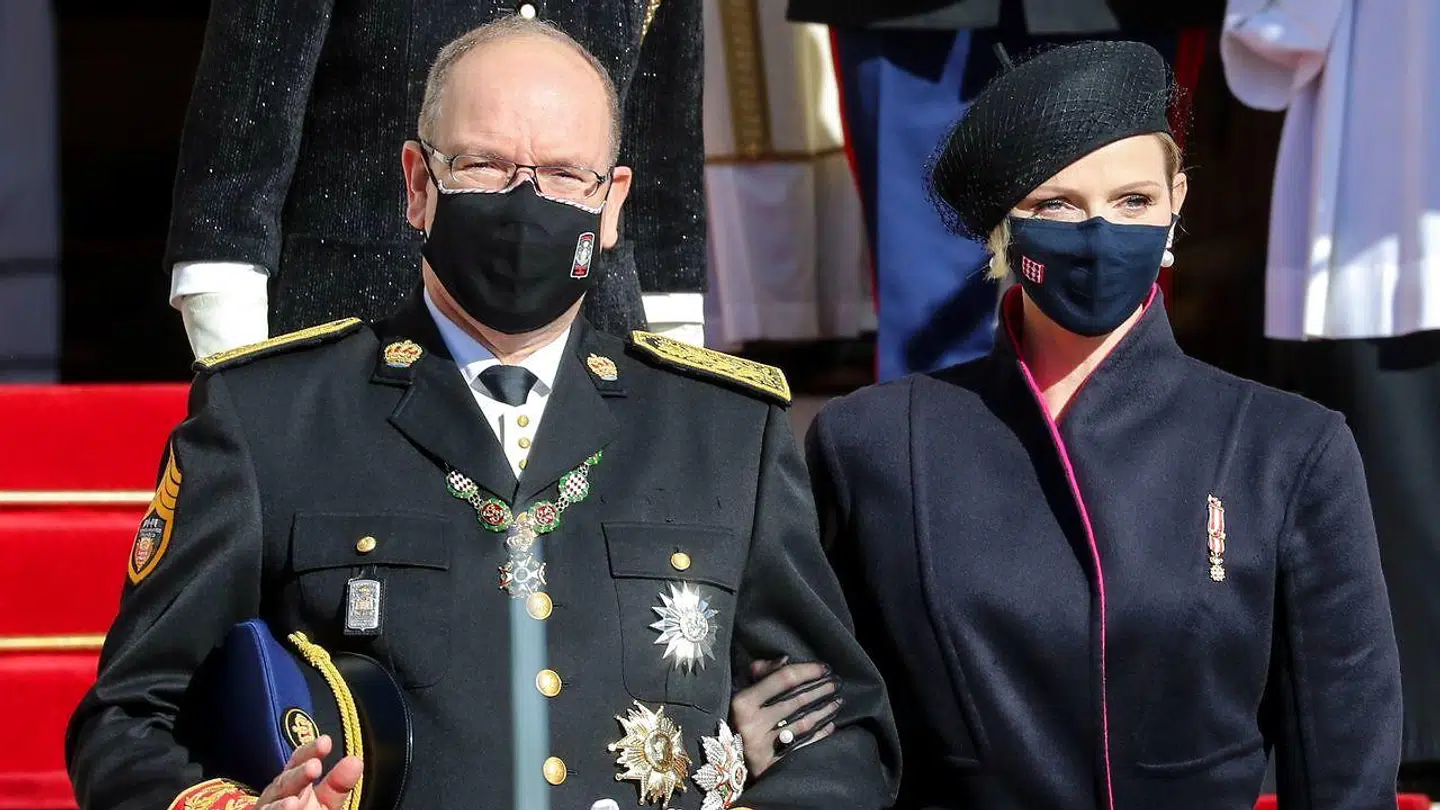 Charlene og Albert i november 2020.