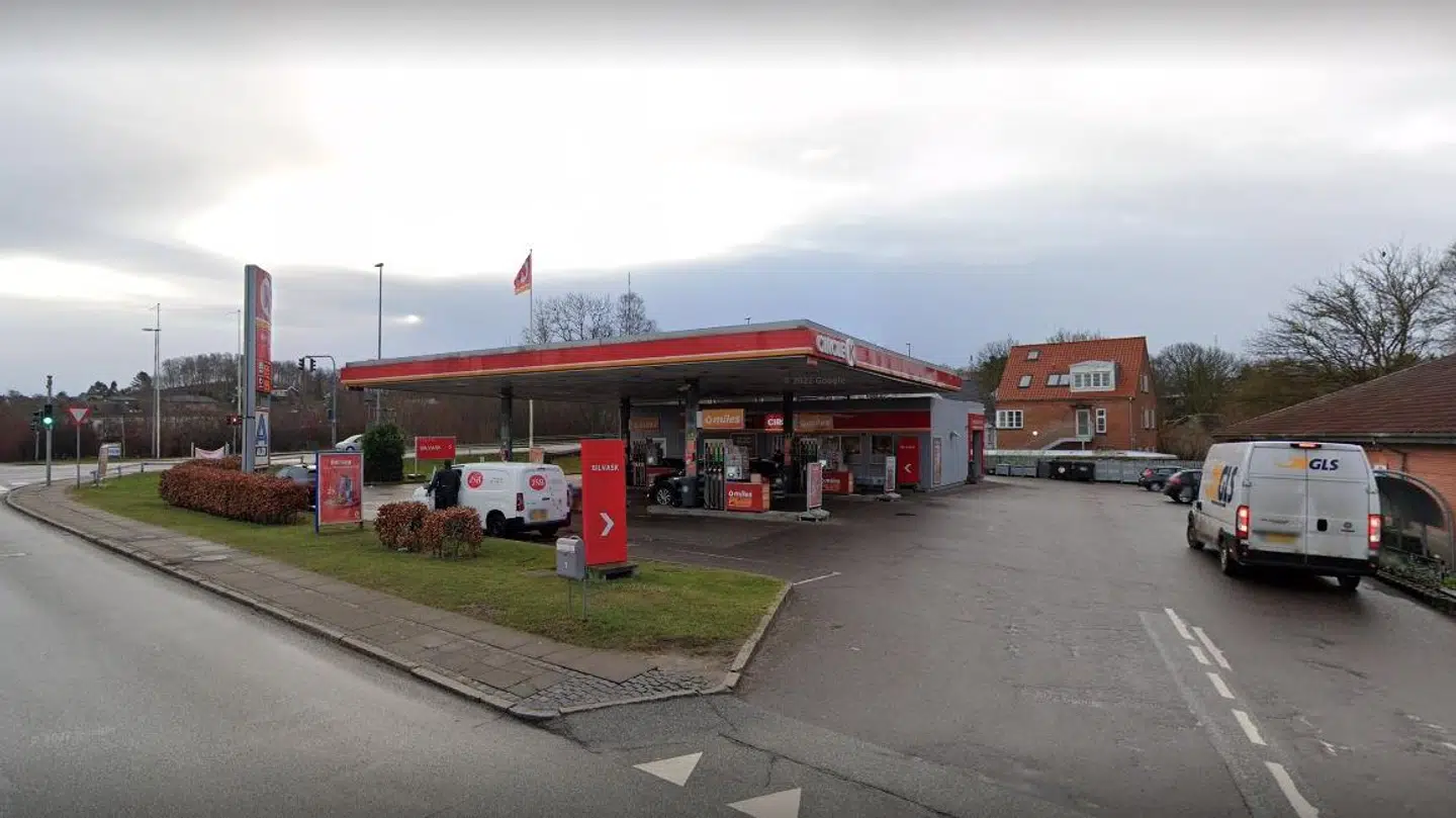 Circle K-tankstationen på Stenvej i Højbjerg.