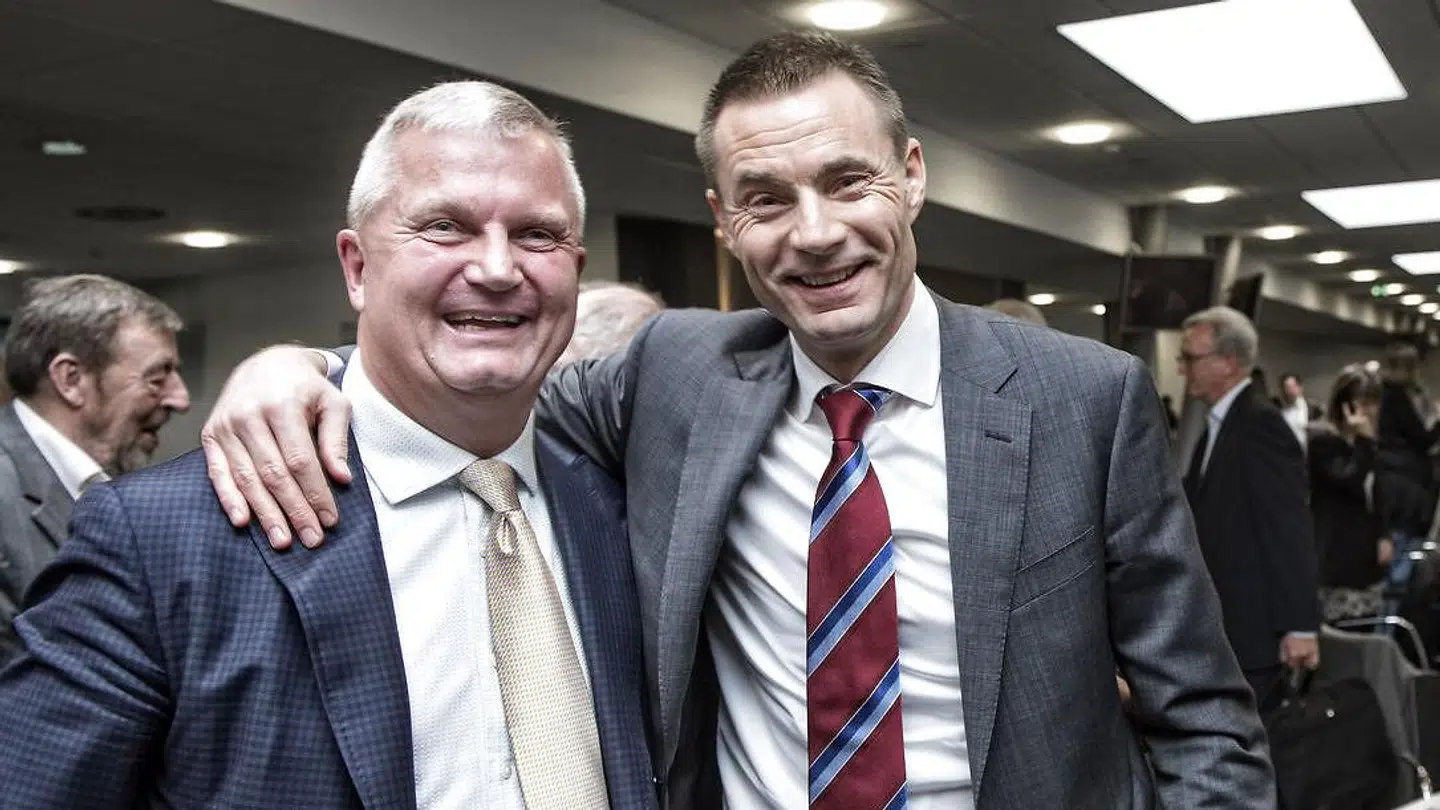 Aldo Petersen og Jan Bech Andersen.