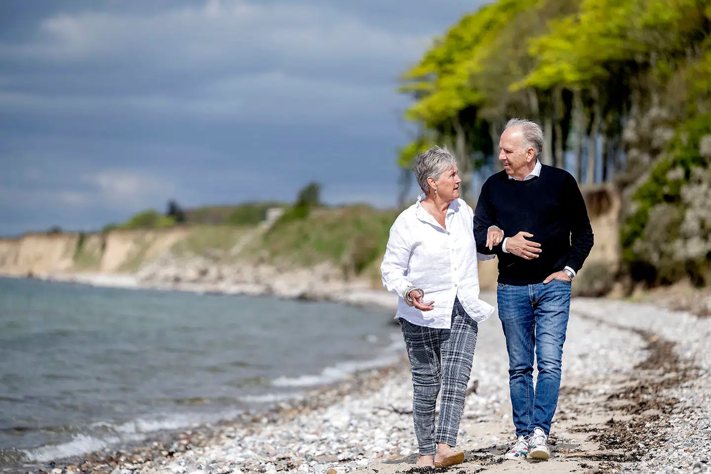Lige fra de mødtes første gang, har der været en helt særlig samhørighed mellem Jacob Haugaard og Ilse Wilmot.