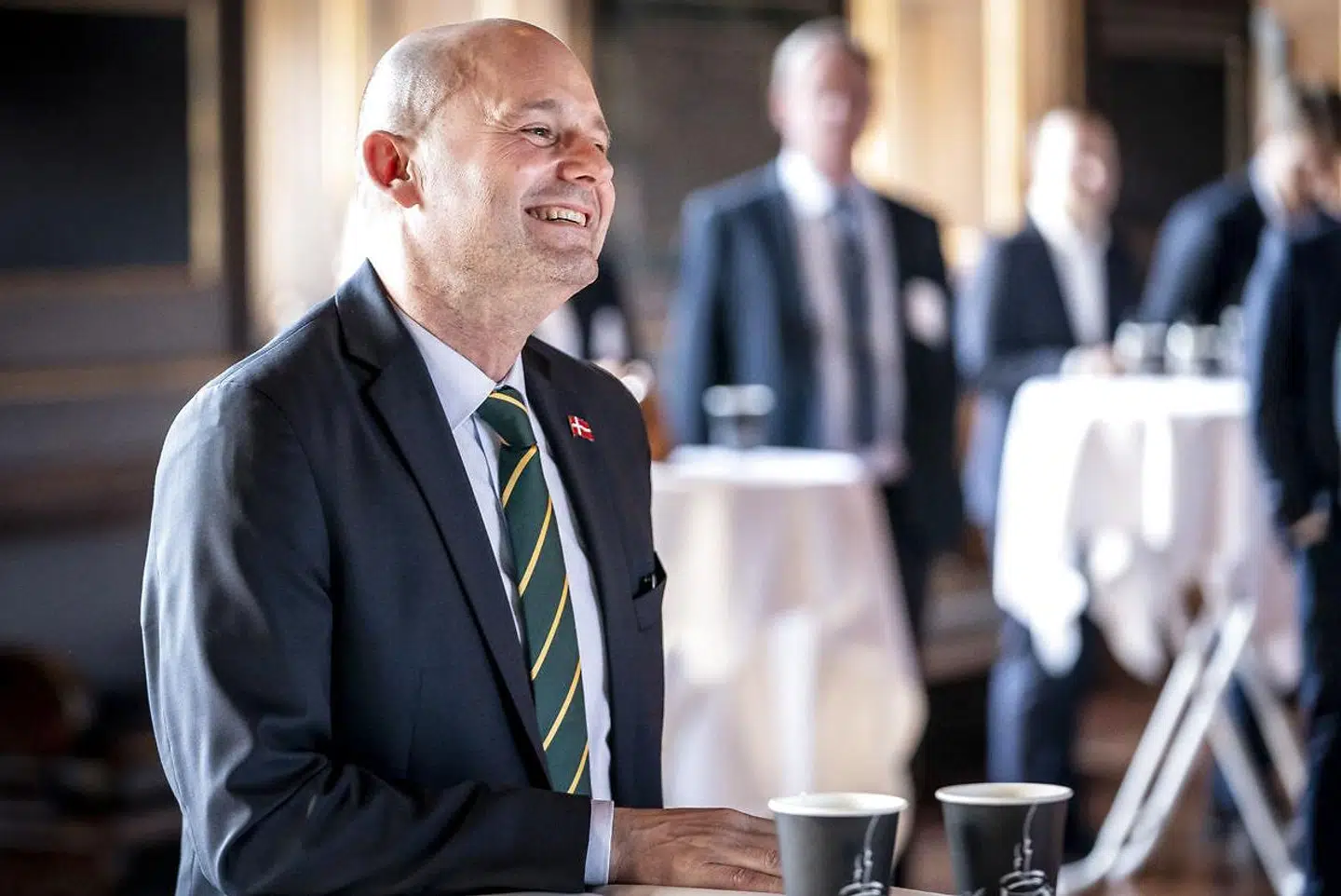 Søren Pape Poulsen ved en fødselsdagsreception i Børssalen 16. marts 2022. Søren Pape Poulsen fyldte 50 år nytårsaften 2021.