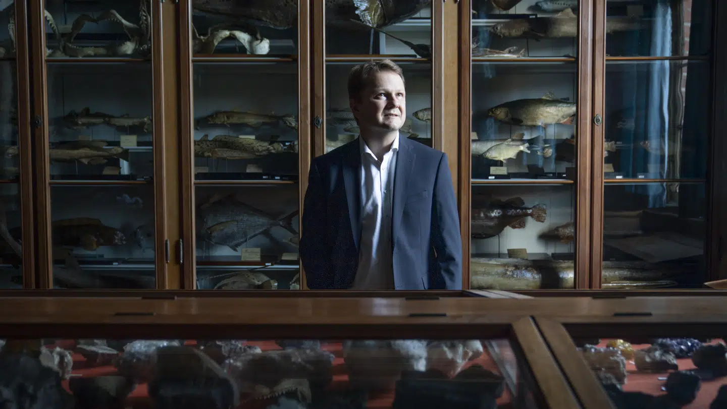 »Trivslen er kun blevet bedre, mens jeg har været rektor,« siger Mikkel Kjellberg, som er rektor på Herlufholms Skole.