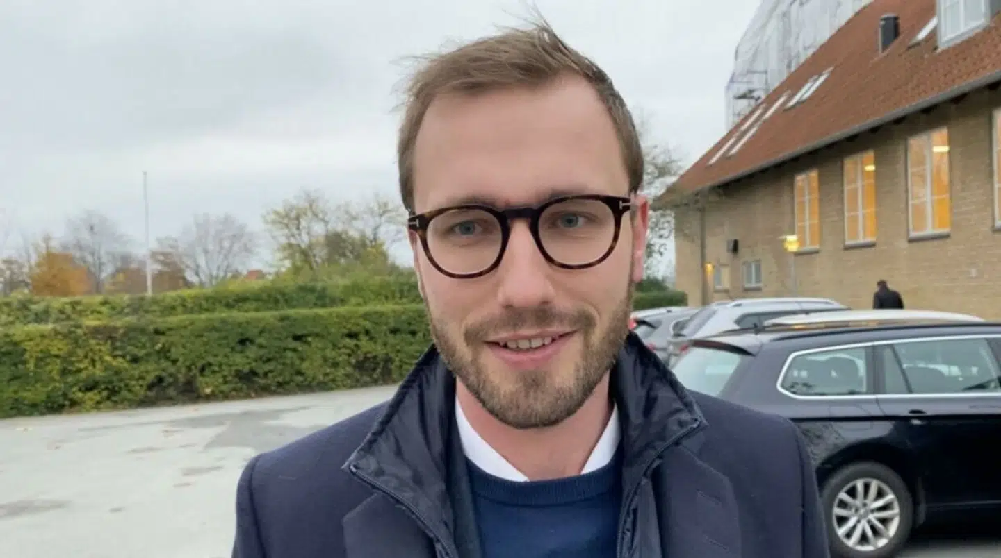 Christoffer Lilleholt (V) mener, det er forkert at forældres indkomst skal være afgørende for, hvor de unge kan gå på gymnasium. Bliver den nye fordelingsmodel vedtaget, er det virkeligheden for landets unge. Foto: Jeppe Kanstrup