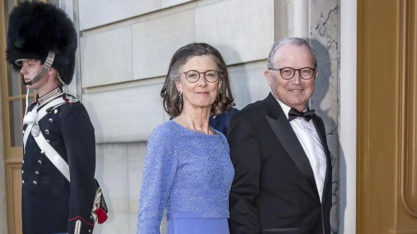 Camilla Kristiansen og kammerherre Kjeld Kirk Kristiansen i 2019.