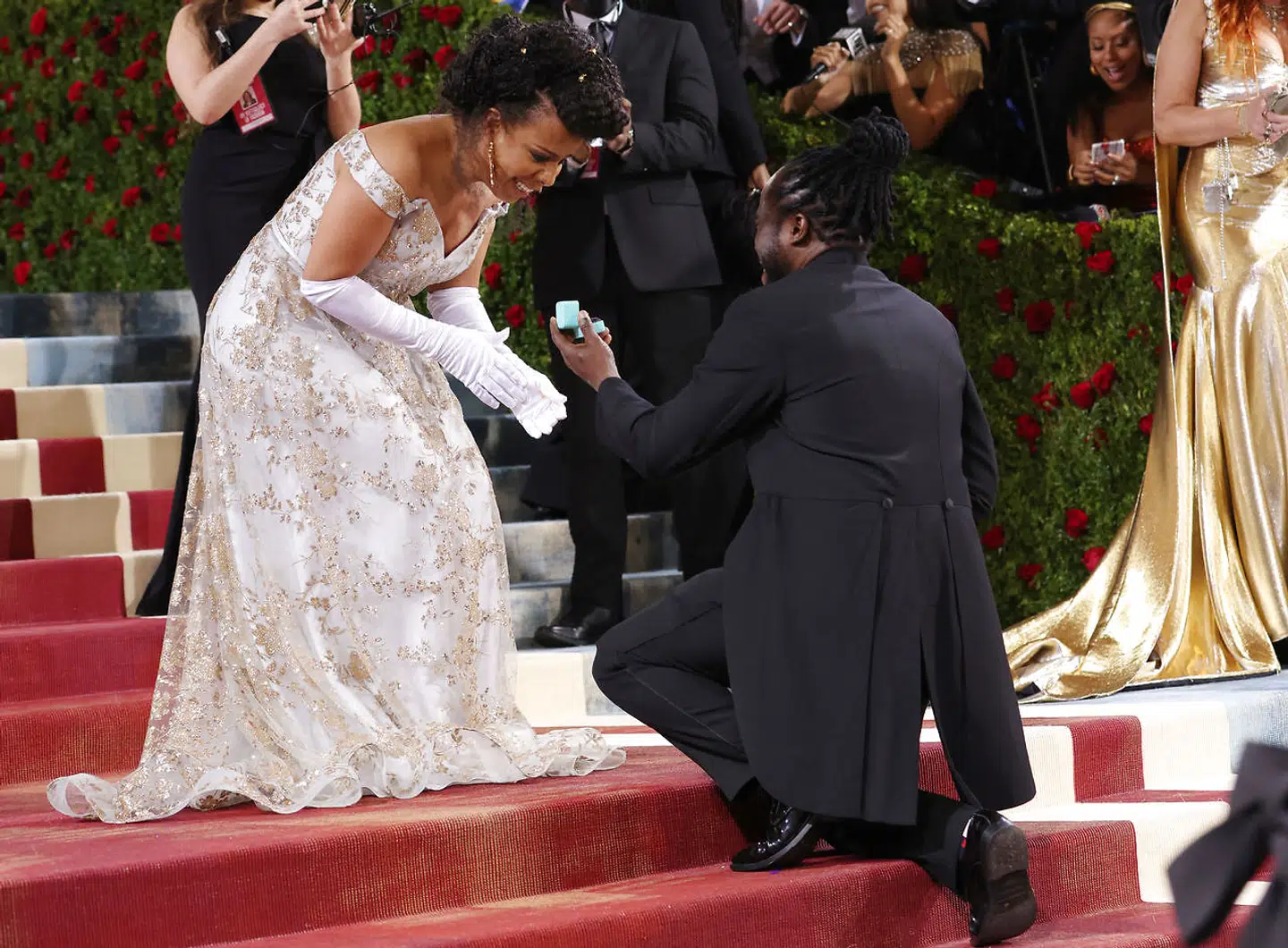 Bobby Digi Olisa til sin kæreste, New York-politikeren Laurie Cumbo.