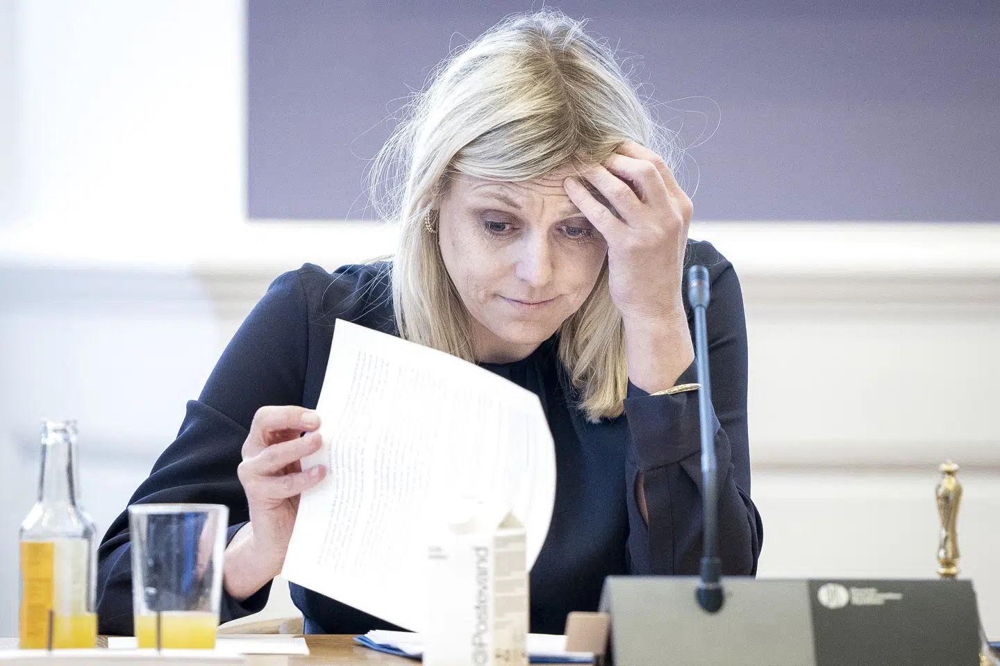 Transportminister Trine Bramsen (S) har indkaldt partierne i forligskredsen til at drøfte kritik af byggeriet Lynetteholm. (Arkivfoto) Liselotte Sabroe/Ritzau Scanpix