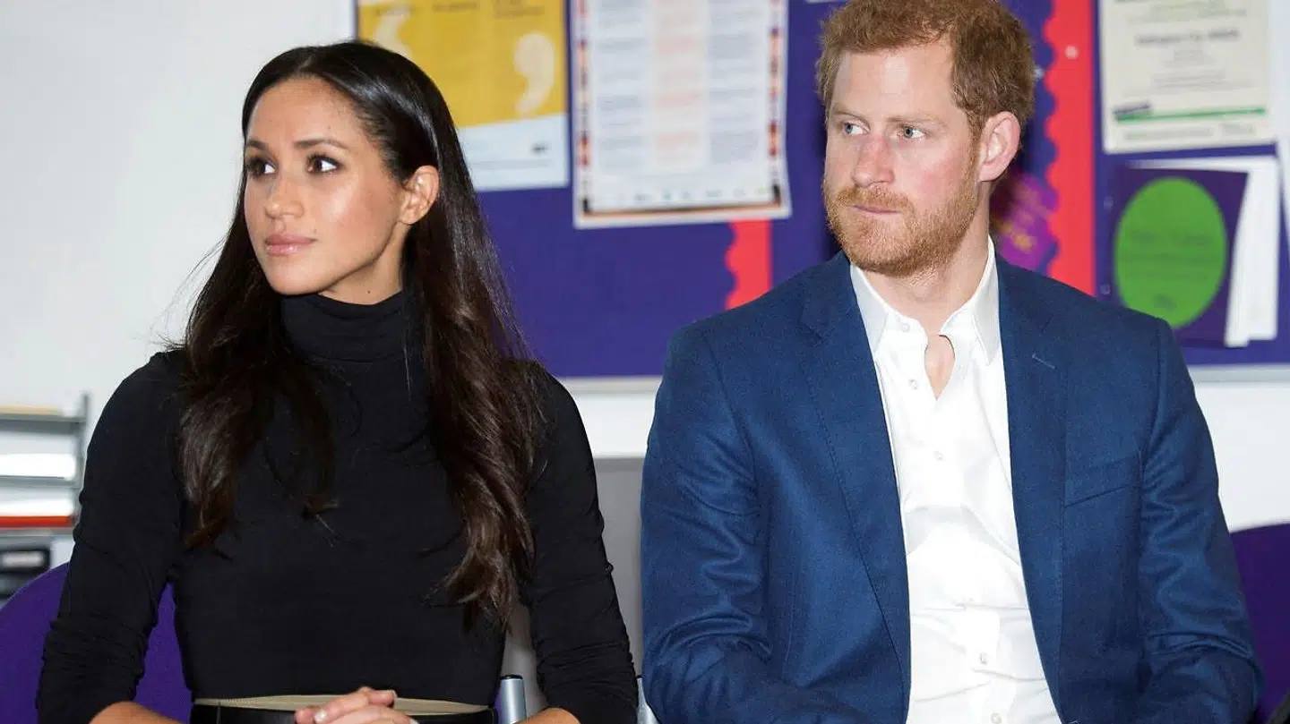 Prins Harry og hertuginde Markle.