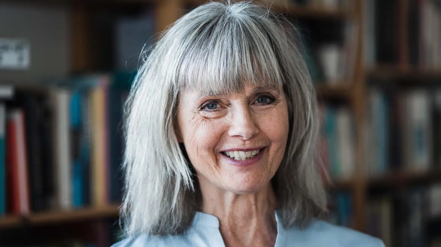 Elsebeth Egholms kæreste Jürgen Klahn er også forfatter, så der bliver talt en del litteratur over spisebordet derhjemme.