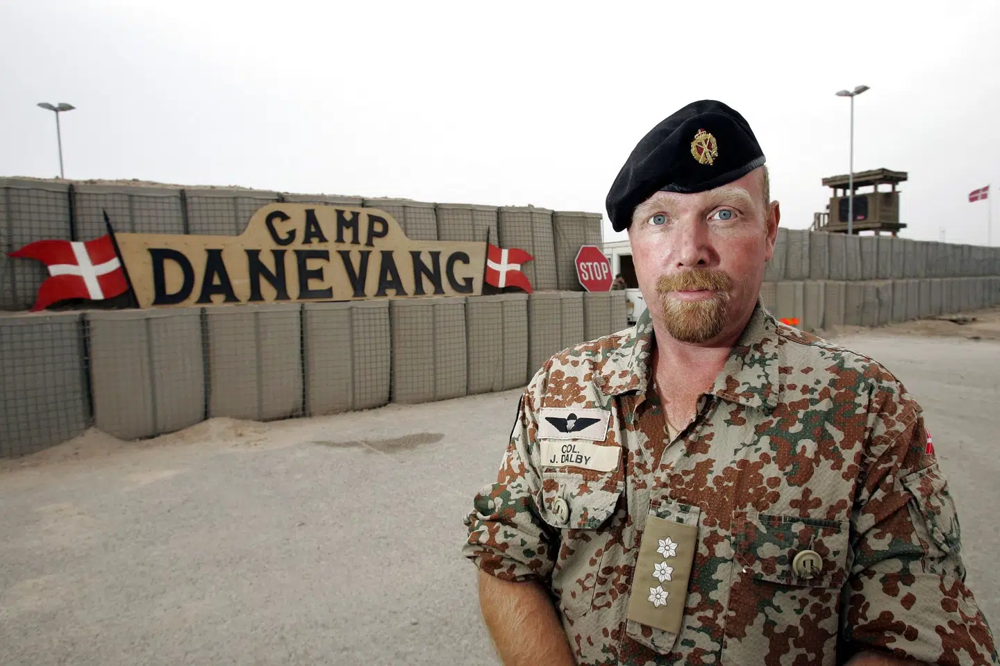 Oberst John Dalby var chef for den danske bataljon, som i Irak i 2004 deltog i Operation Green Desert. Han er blevet udspurgt under retssagen anlagt af en gruppe irakere. (Arkivfoto) Henning Bagger/Ritzau Scanpix